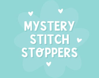 MYSTERY Stitch Stoppers SURPRISE Knitting Needle Point Protectors Holders Notions Accessories Tools Keeper Hugger Supplies Retired Retiring