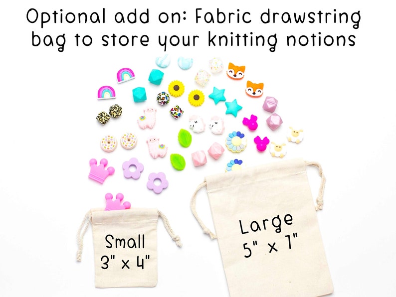 Gnome Stitch Stoppers Pink Knitting Needle Point Protectors Holders Notions Valentine's Day Keeper Hugger Supplies Silicone Bag Storage image 5