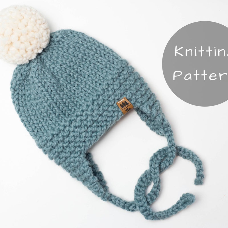 Knit Aviator Hat Etsy