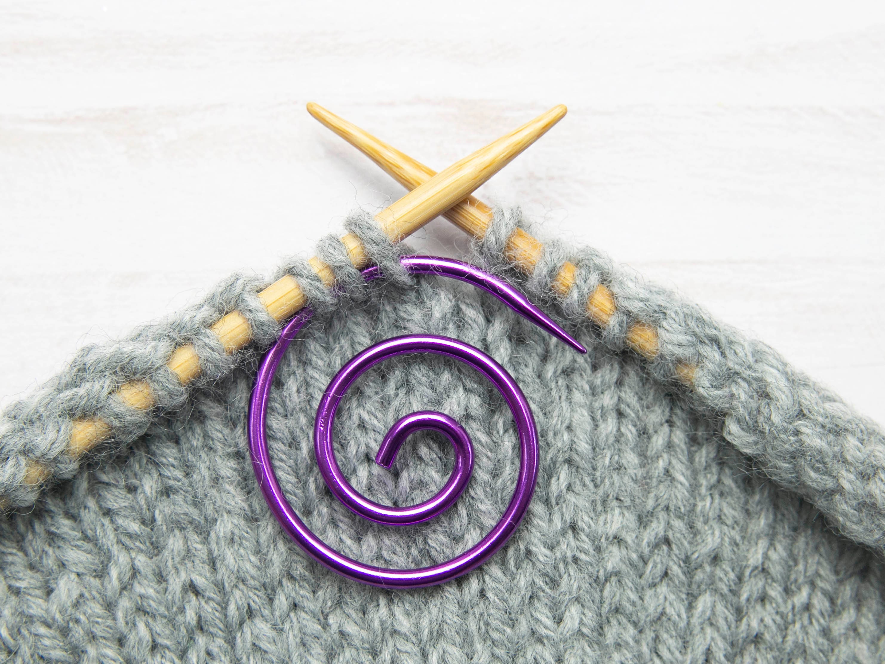 Leather short circular knitting needle case