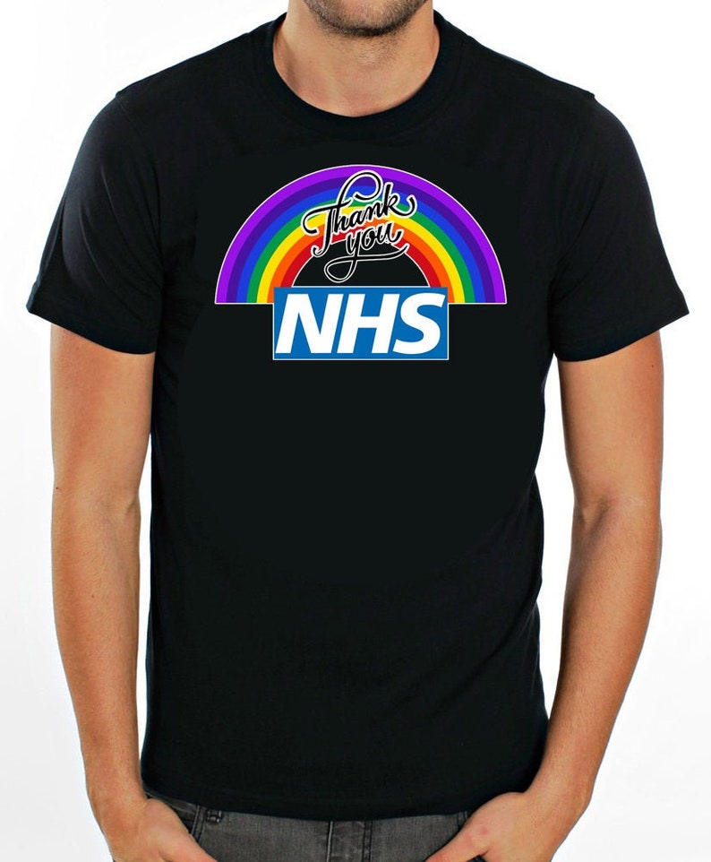 in the style nhs t shirt