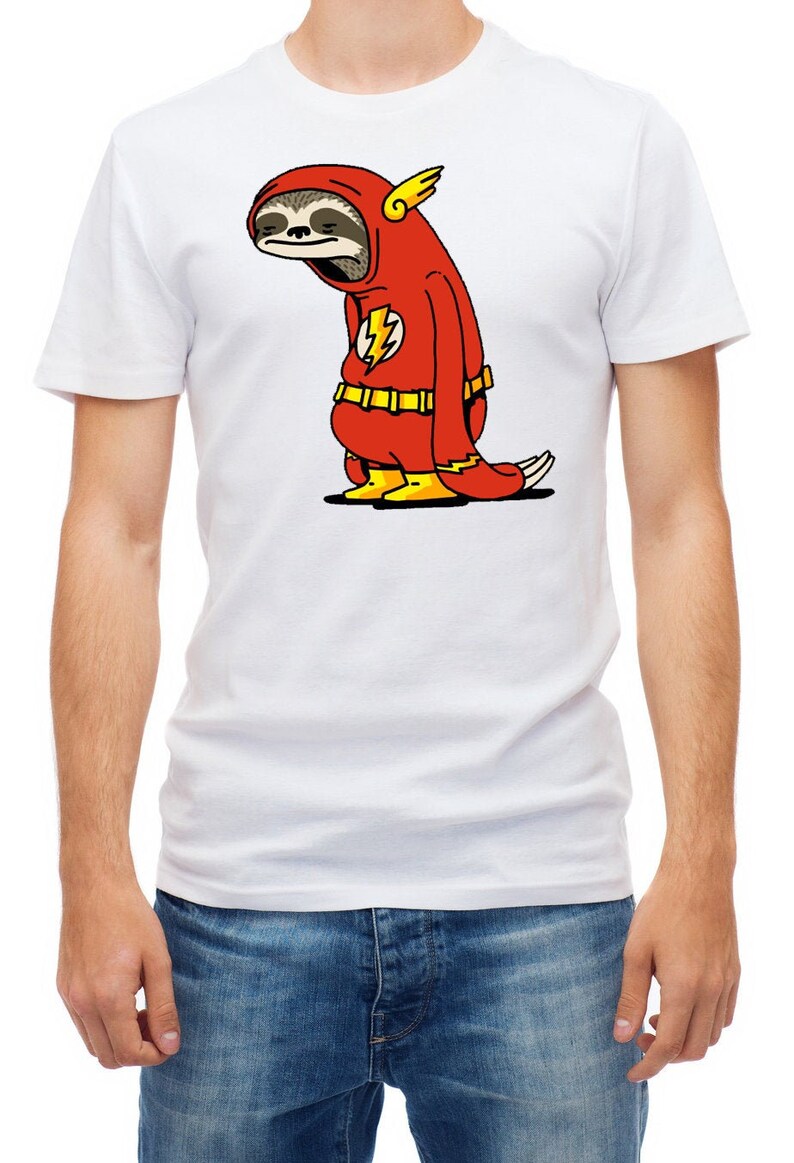 the flash sloth t shirt