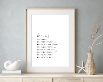Grief Art Etsy