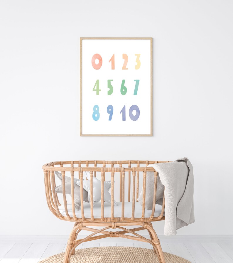 Neutral Alphabet Poster ABC Print Numbers Print Printable Etsy Australia