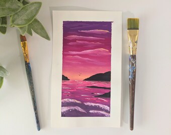 Day Glow: Gouache Painting