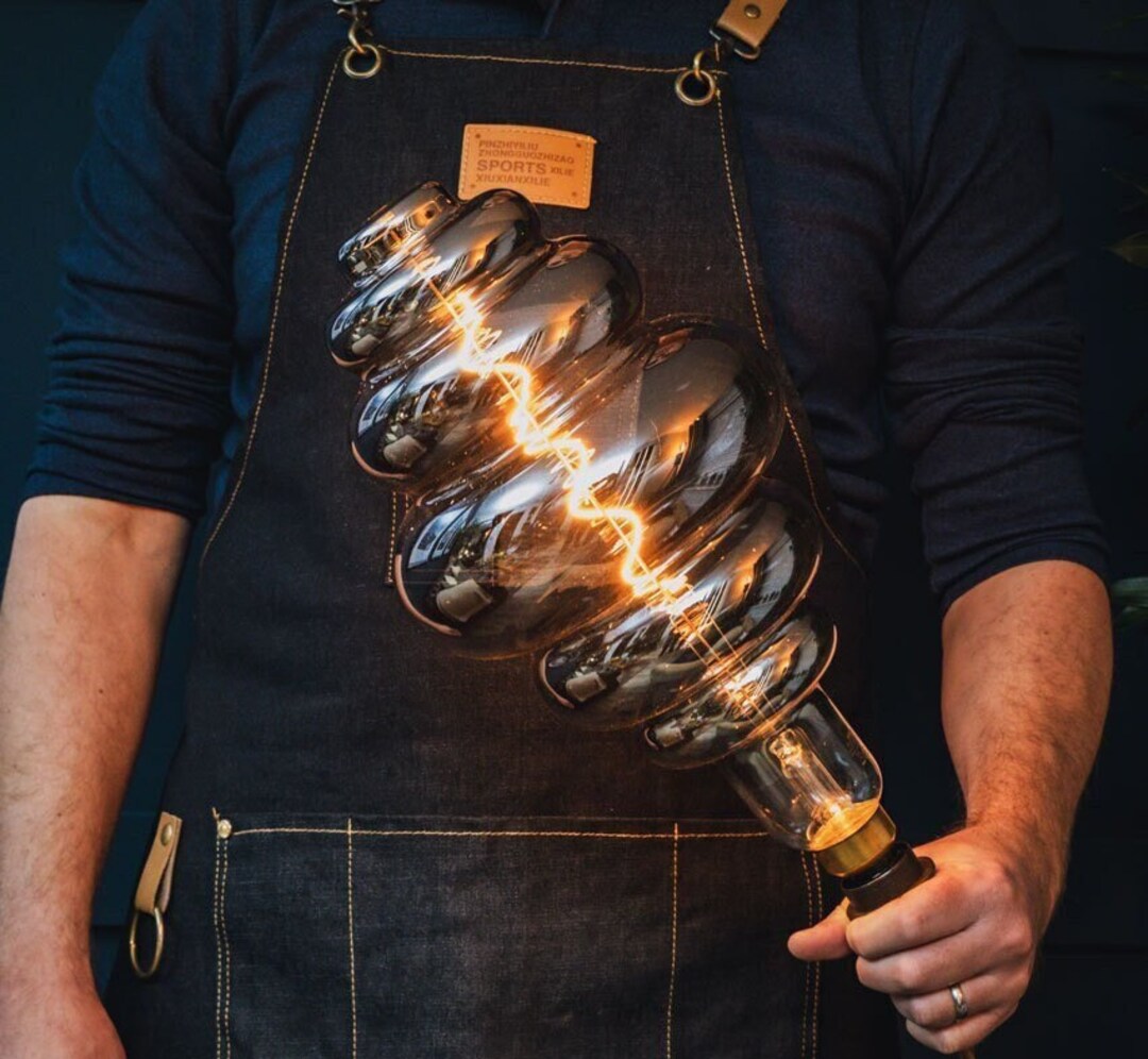 Designer Vintage Beehive Oversized Lightbulb XL Etsy UK