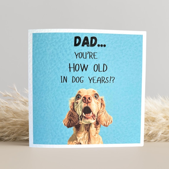 Lemon Roan Cocker Spaniel Birthday Card
