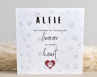 Pet Loss Card, Condolences, Dog pet Loss