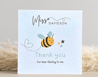 Teacher Thank You Card