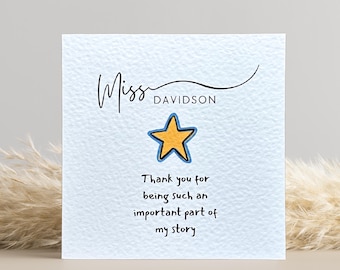 Teacher Thank You Card