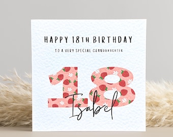 18th Birthday Card