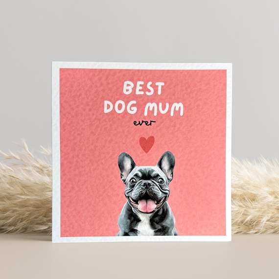 French Bulldog Mothers Day Card