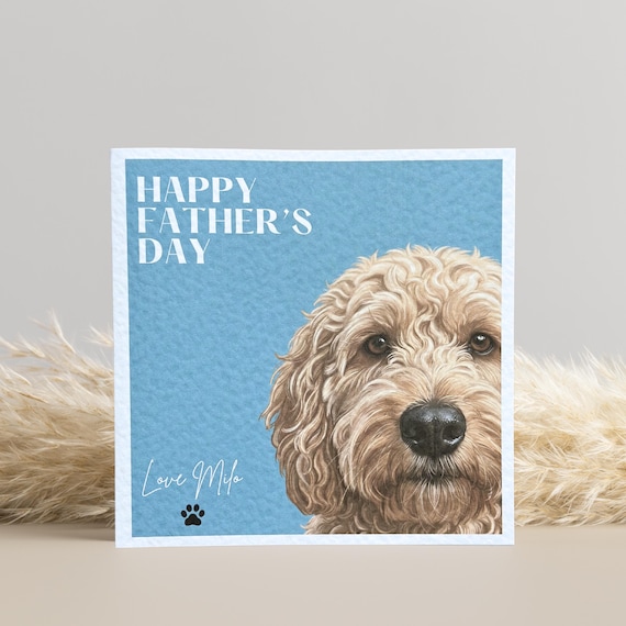 Cockapoo Father's Day Card