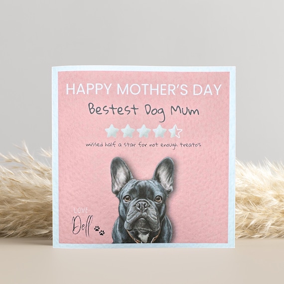 French Bulldog Mothers Day Card