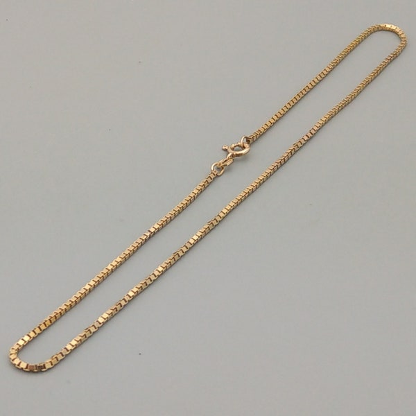 Italian 9ct gold chain necklace for a child 9ct by Balestra