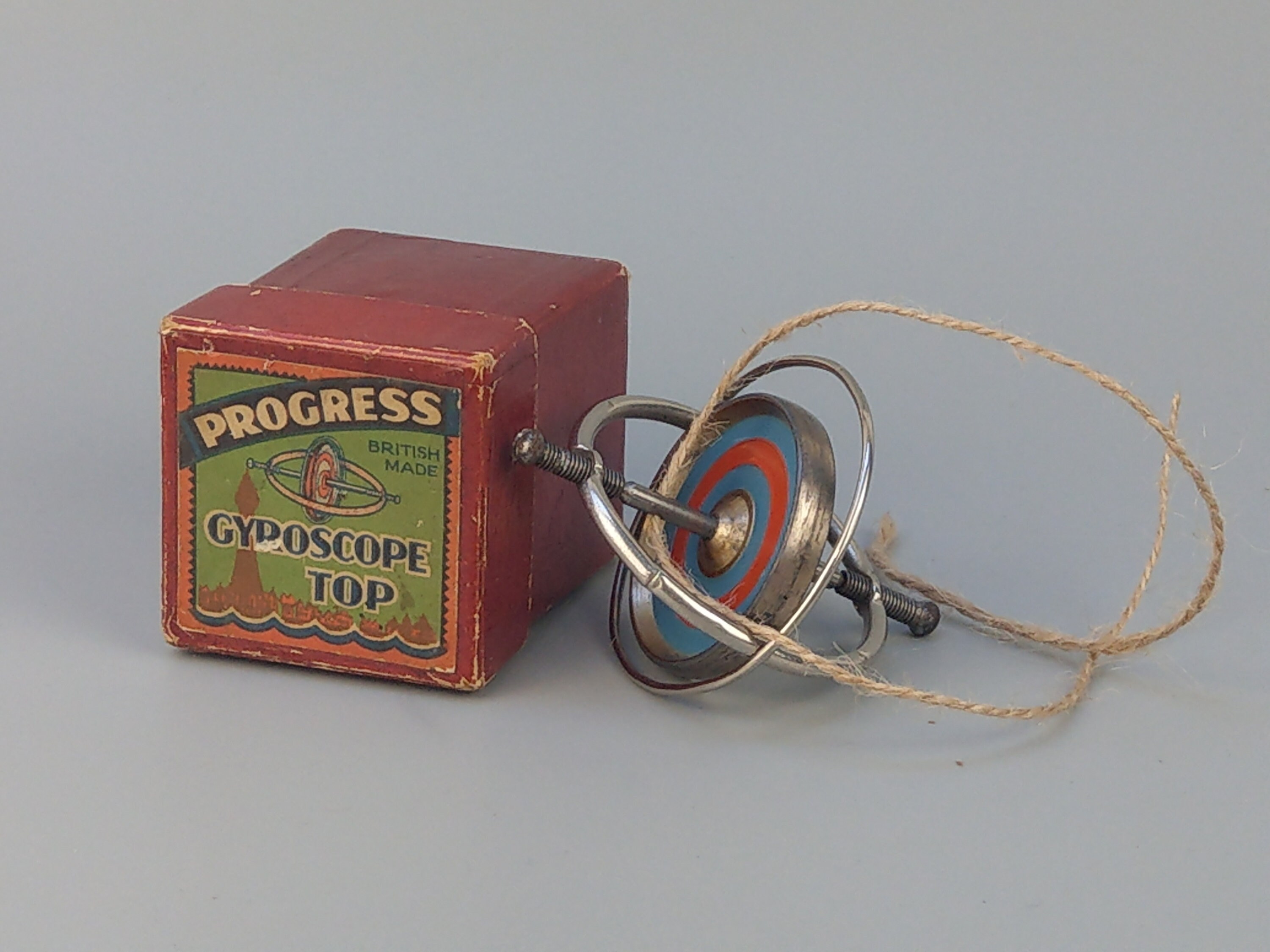 Vintage Toy Progress Gyroscope Toy Boxed Etsy UK