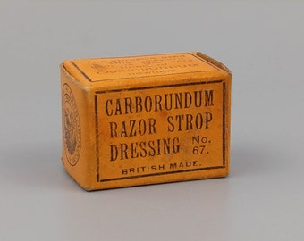 Carborundum Abziehstein Original Box Manchester Trafford Park