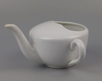 White plain Porcelain Invalid Feeder Cup