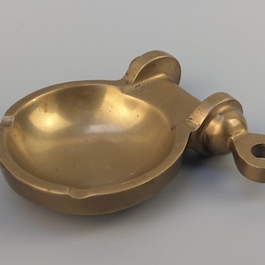 Brass Trench art Ashtray from part of military equipment