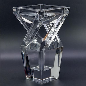 Baccarat Crystal Vase Architecture Vase