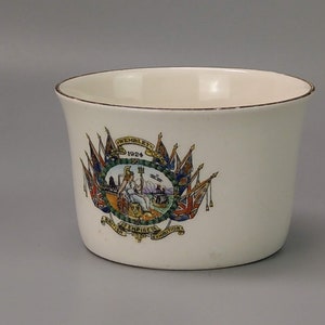 Petit bol Wembley Empire Exhibition 1924 Porcelaine d&#39;Arcadia
