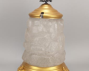 WMF Punch Barrel Overshot Glass Iceberg Shaped Pineapple Top