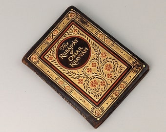 Miniature The Rubaiyat of Omar Khayyam Collins' Clear Type Press c1900