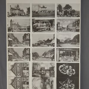 Histoire de Lewisham, Londres, Cotswold, phototypie, Frith, cartes postales non découpées