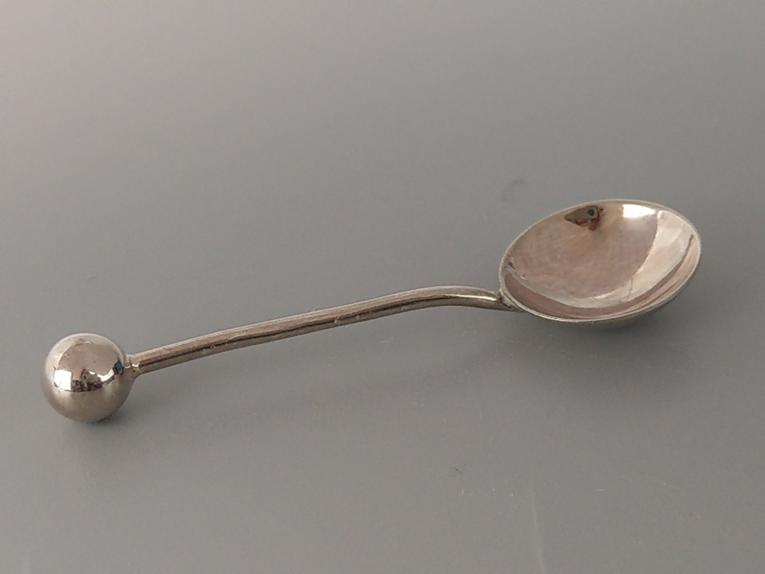 Tiny Pewter Salt Spoon – MARCH