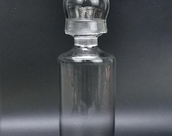 Chemistry oil dispenser bottle with spout and dome stopper
