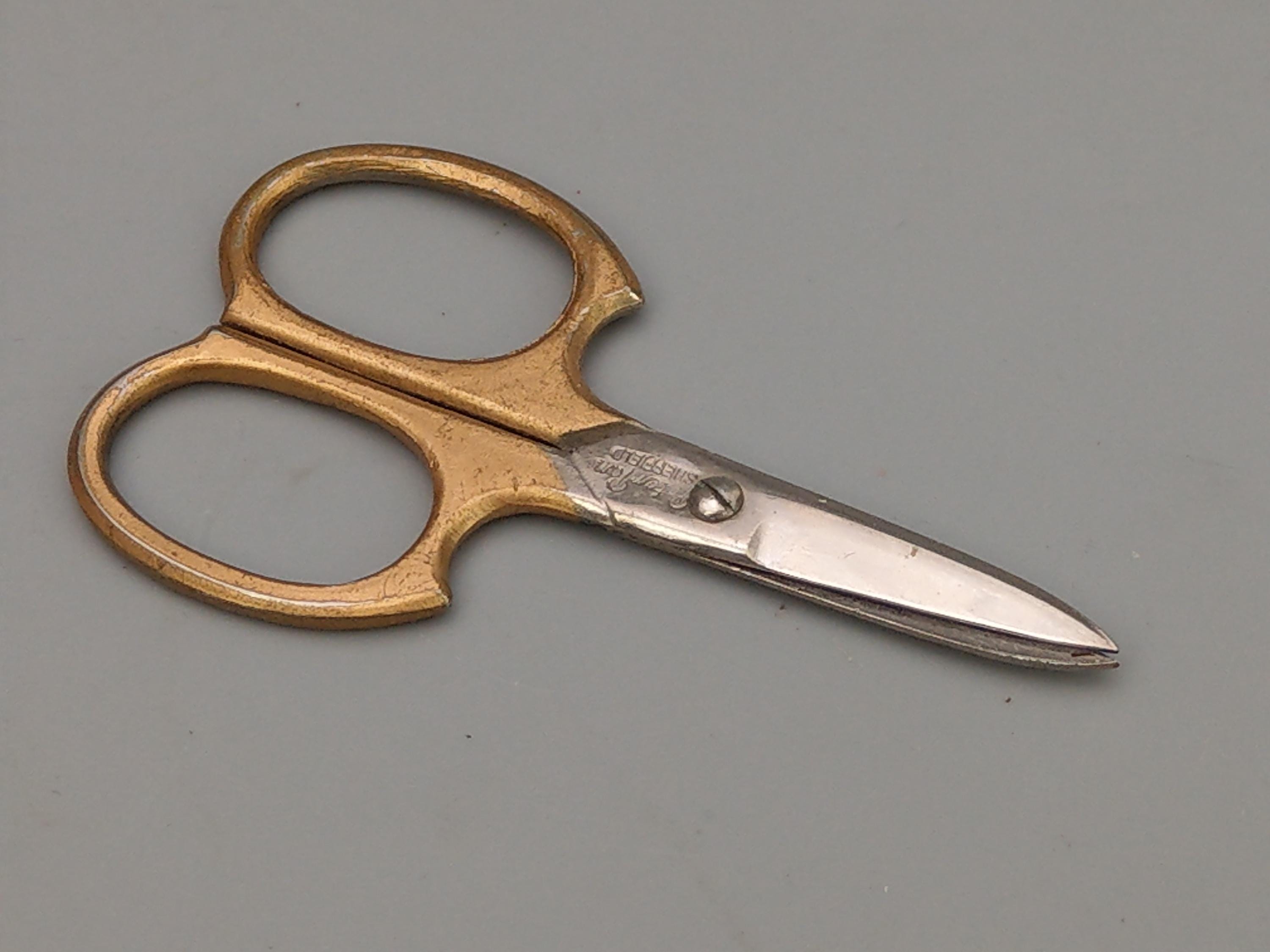 Forbici da Ricamo, Cicogna Dorate 11,5 cm Qualità Professionale