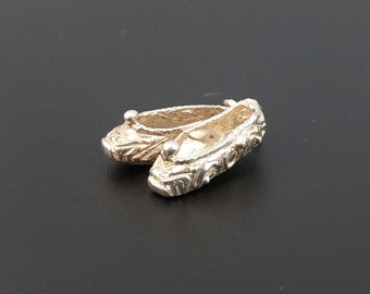 Sterling Silver Ballerina Shoes Charm or pendant