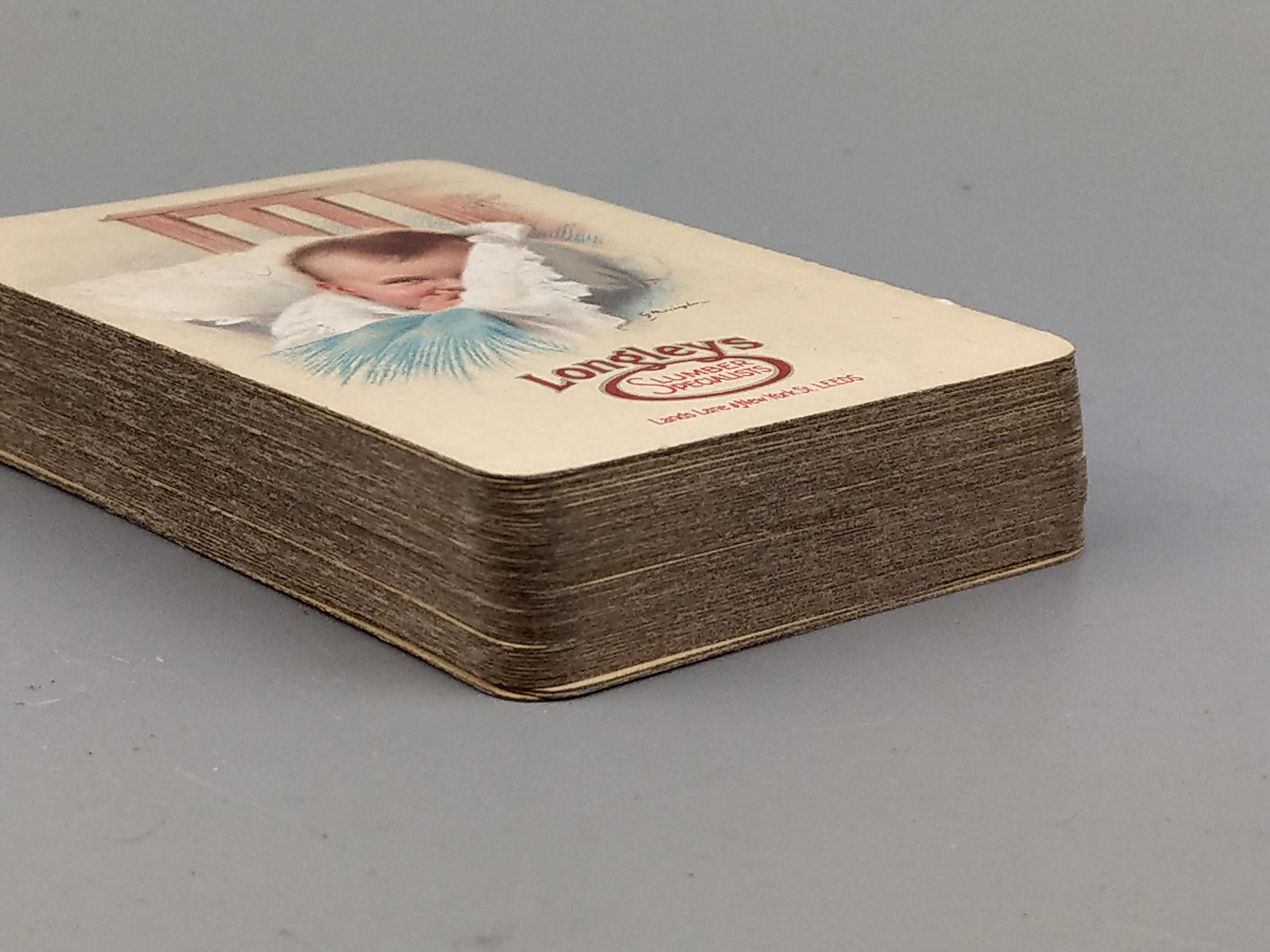 Waddingtons Leeds Playing Cards Waddington's Advertising for Longley's Leeds - Etsy