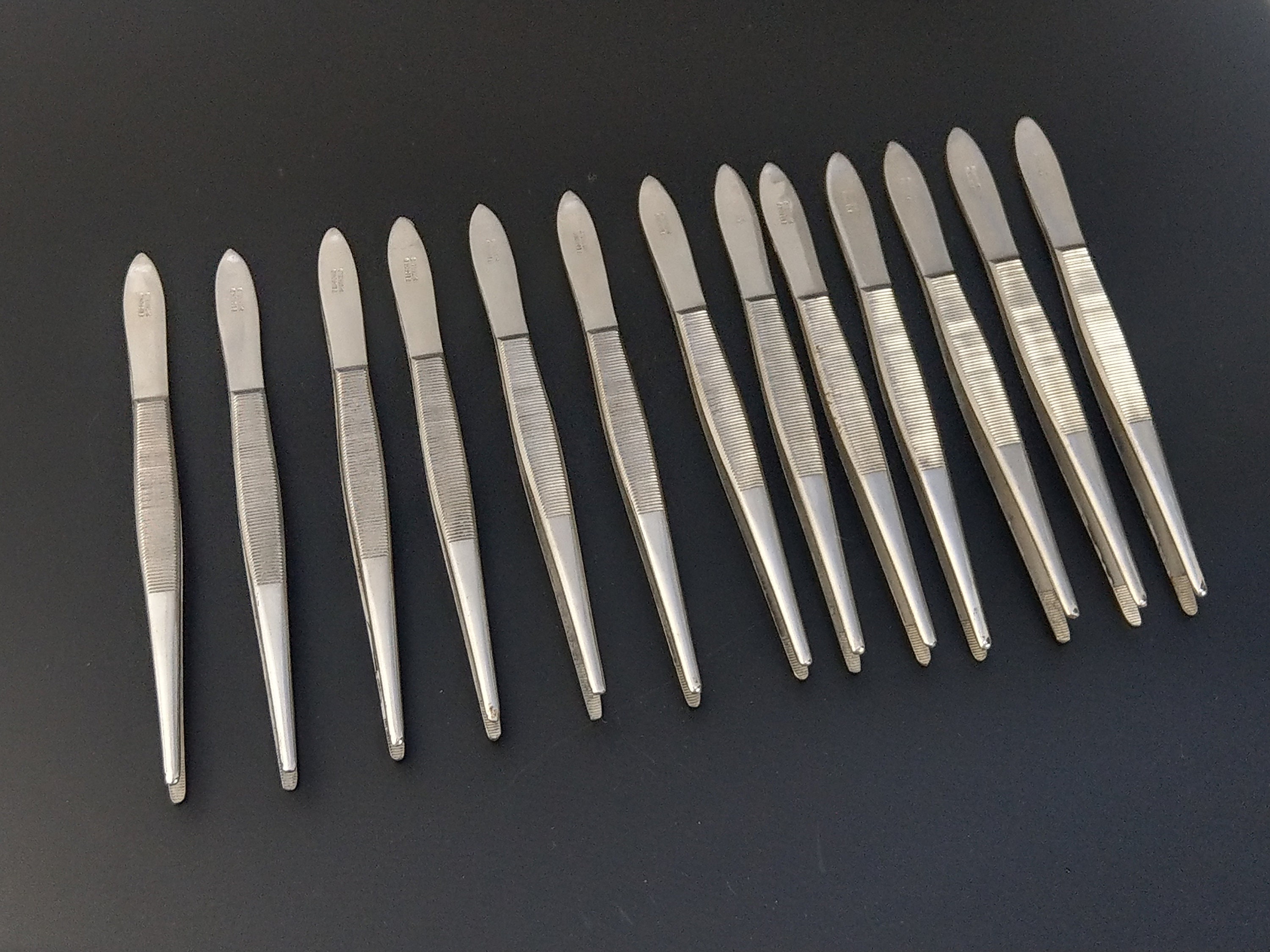 6 of Each Size John James Blunt End Harness Needles, 24 total
