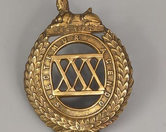 30th East Lancashire Glengarry Badge Regimental Cap Badge