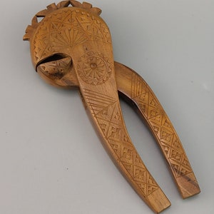 Vintage Carved Wooden Nutcracker from Bali