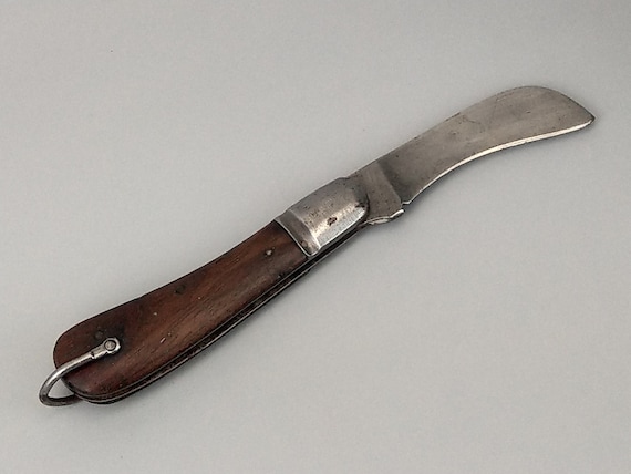 Antique Pocket Knife Hawkbill Pruning Knife Eye Witness Sheffield