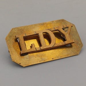 Military shoulder title Leicestershire and Derbyshire Yeomanry