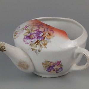 Flower print Invalid Feeder Cup