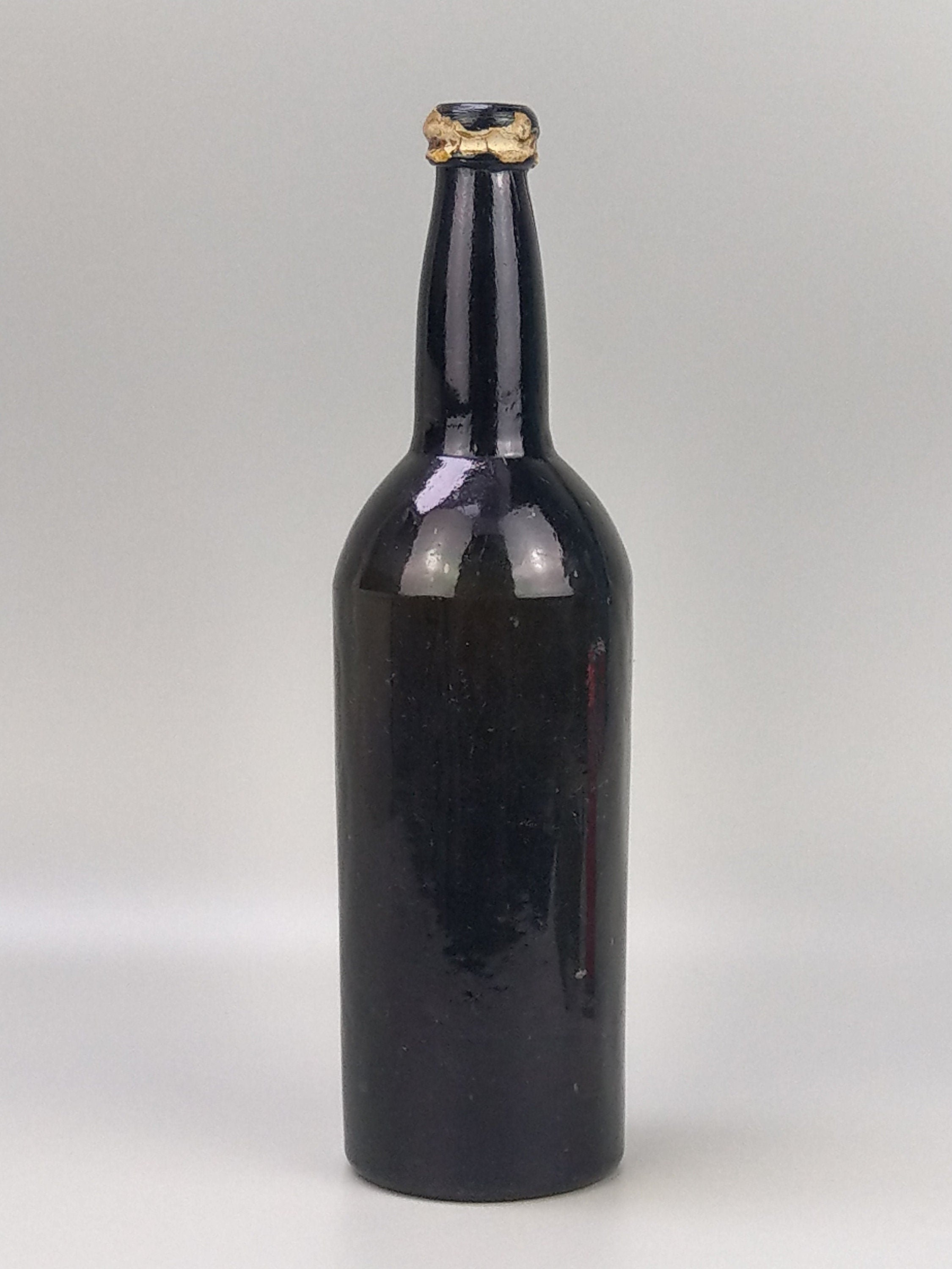 アンティークワインボトル アンバーグリーンガラス - Etsy 日本