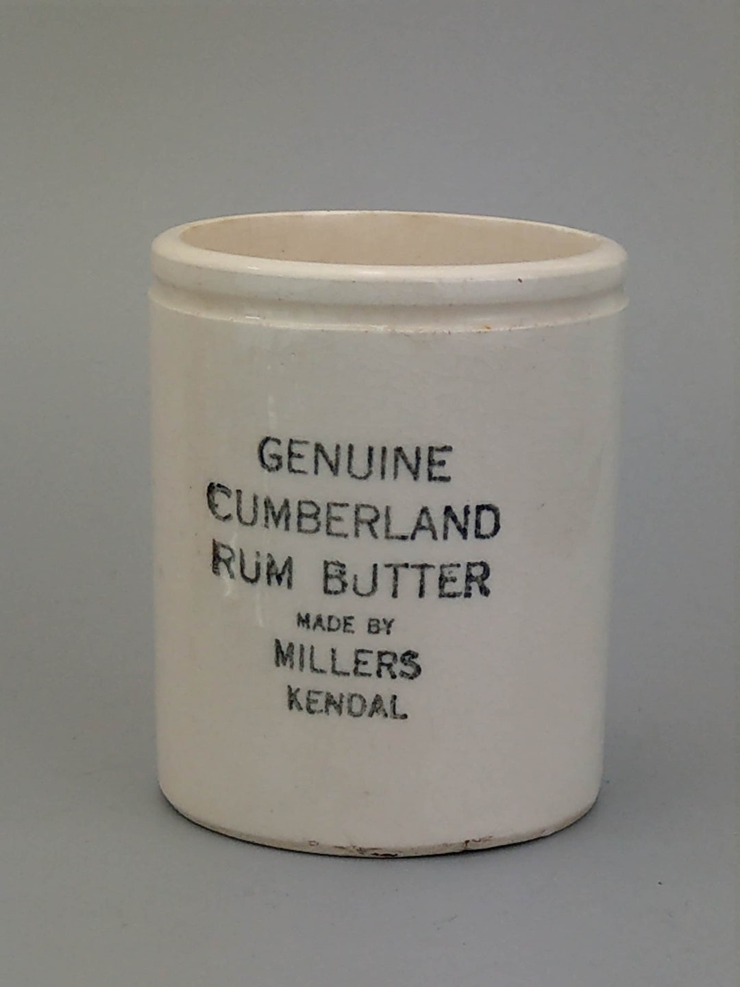 Antique Cumberland Rum Butter Jar by Millers Kendal Etsy