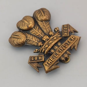 Military Cap Badge The Royal Canadians Leinster Regt J R Gaunt London