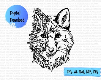 Free Free 296 Layered Fox Mandala Svg SVG PNG EPS DXF File