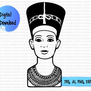 Free Free Queen Nefertiti Svg 767 SVG PNG EPS DXF File
