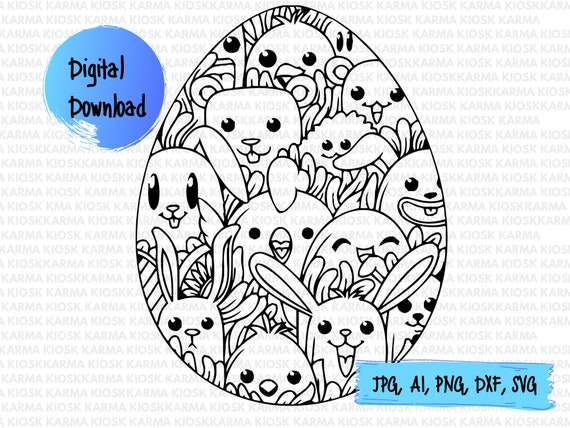 Svg Files For Cricut Easter Svg Files For Cricut Easter Evg Etsy