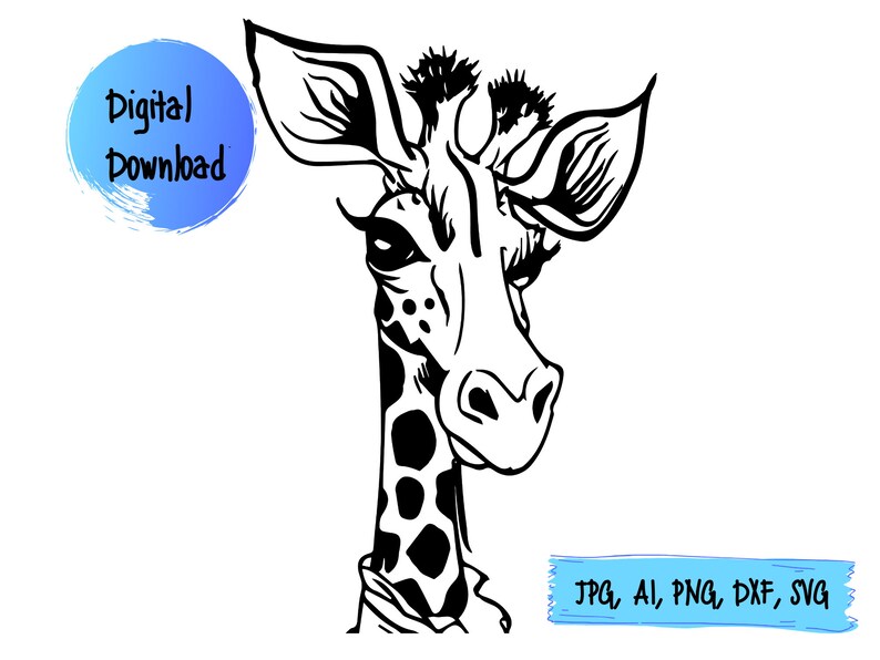 Download Giraffe svg giraffe svg files for cricut giraffe face svg ...