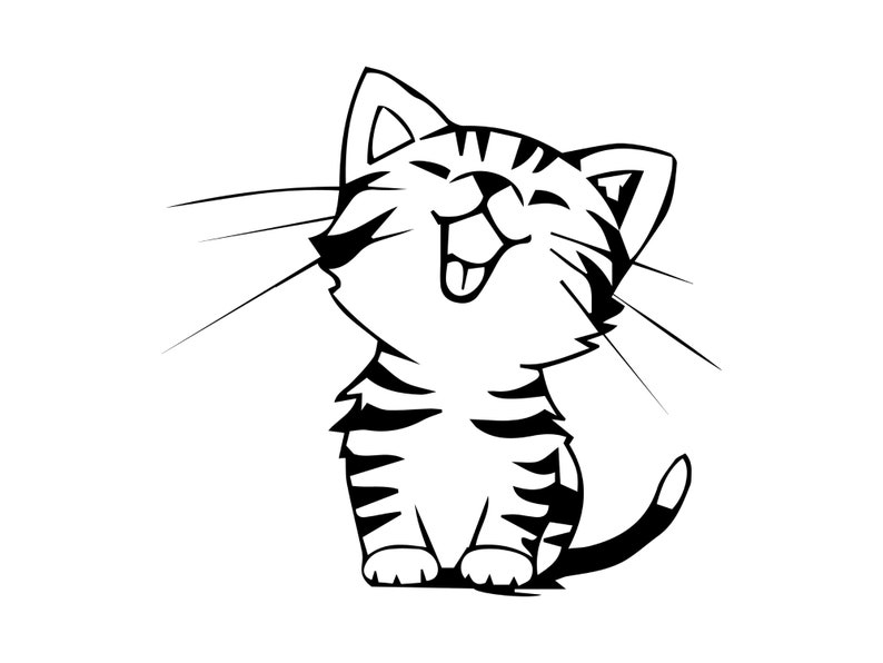 Download Kitten 2 SVG Kitten SVG Cute Cat Svg Kitten Clipart | Etsy