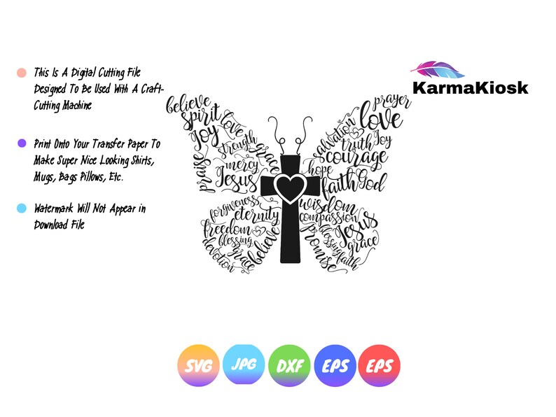 Free Free 196 Butterfly Words Svg SVG PNG EPS DXF File