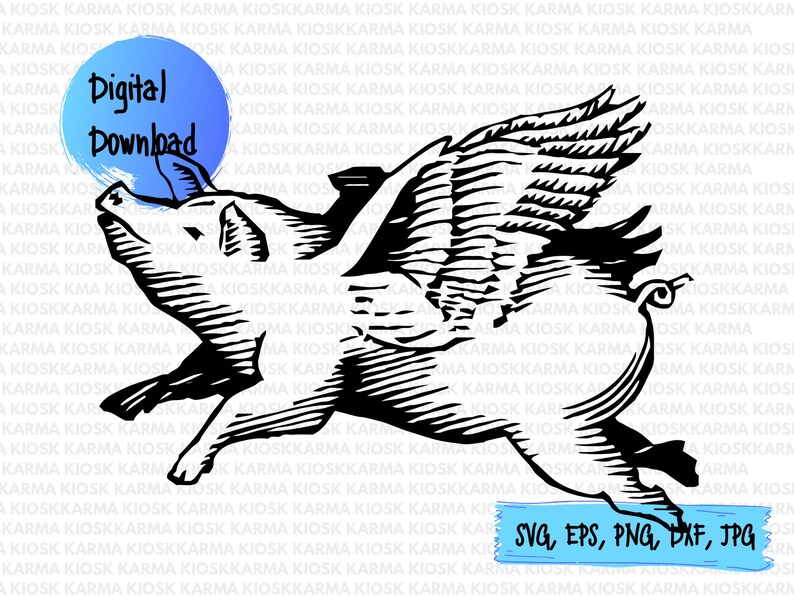Download Files for download flying pig svg files for cricut files ...
