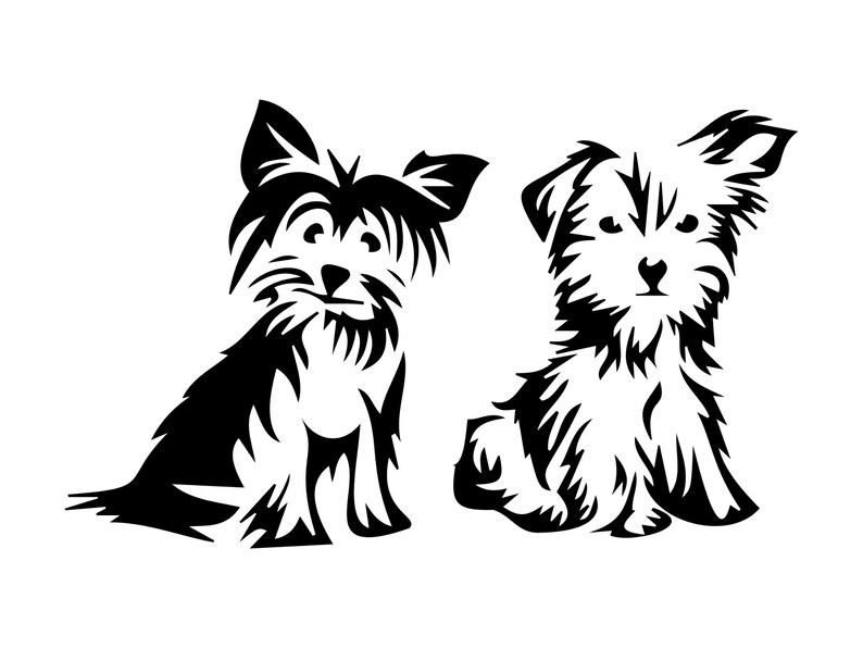 Download YORKIE SVG archivos svg para cricut archivos svg para | Etsy